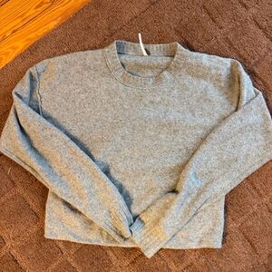 Free People - 100% Cashmere Dark Gray Sweater